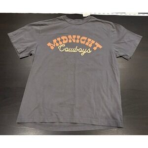 Cold Crush Midnight Cowboys Montana Skeleton Graphic T-Shirt Gray XS